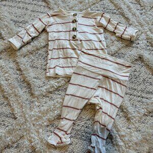 Lou Lou & Company Striped top & bottom set
